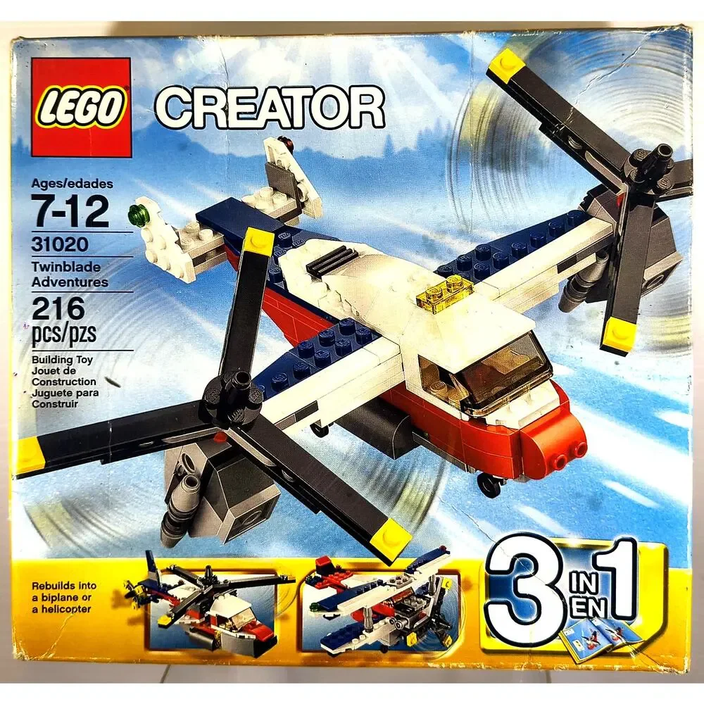 LEGO 31020 Creator 3 in 1 TWINBLADE ADVENTURES, New, See Pics/Description!